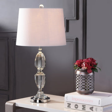 Graham 27" Crystal LED Table Lamp - JONATHAN Y